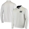 Colosseum Men's White Cal Bears Tortugas Logo Quarter-zip Jacket In White