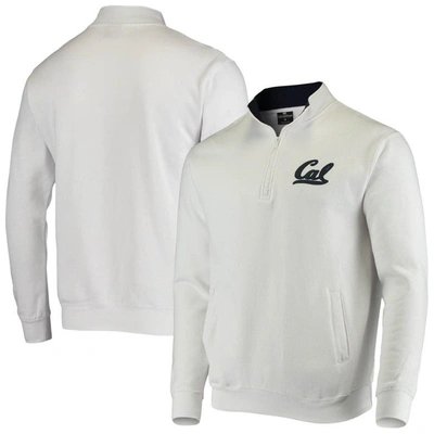 Colosseum Men's White Cal Bears Tortugas Logo Quarter-zip Jacket