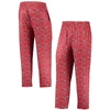 FOCO FOCO RED WASHINGTON NATIONALS COOPERSTOWN COLLECTION REPEAT PAJAMA PANTS