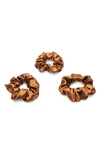 BLISSY 3-PACK SILK SCRUNCHIES