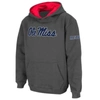 STADIUM ATHLETIC YOUTH STADIUM ATHLETIC CHARCOAL OLE MISS REBELS BIG LOGO PULLOVER HOODIE