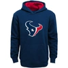 ZZDNU OUTERSTUFF YOUTH NAVY HOUSTON TEXANS FAN GEAR PRIME PULLOVER HOODIE