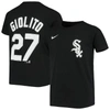 NIKE YOUTH NIKE LUCAS GIOLITO BLACK CHICAGO WHITE SOX PLAYER NAME & NUMBER T-SHIRT