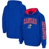 Colosseum Youth  Royal Kansas Jayhawks 2-hit Team Pullover Hoodie In Royal