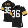 Mitchell & Ness Jerome Bettis Black Pittsburgh Steelers 1996 Legacy Replica Jersey In Black