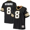 MITCHELL & NESS MITCHELL & NESS ARCHIE MANNING BLACK NEW ORLEANS SAINTS 1979 LEGACY REPLICA JERSEY