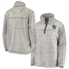 G-iii 4her By Carl Banks Women's  Gray Los Angeles Kings Sherpa Quarter-zip Pullover Jacket In Gray