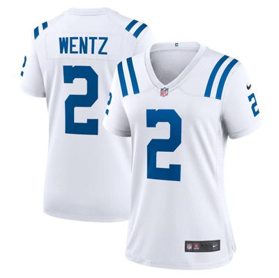 Nike Carson Wentz White Indianapolis Colts Game Jersey