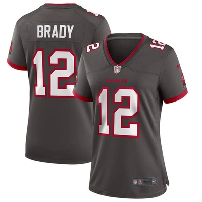 Nike Women's Nfl Tampa Bay Buccaneers (tom Brady) Game Football Jersey In Grey