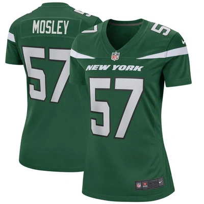 Nike C.j. Mosley Gotham Green New York Jets Game Player Jersey