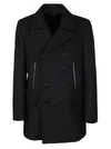 TOM FORD TOM FORD DOUBLE BREASTED STRAIGHT HEM COAT