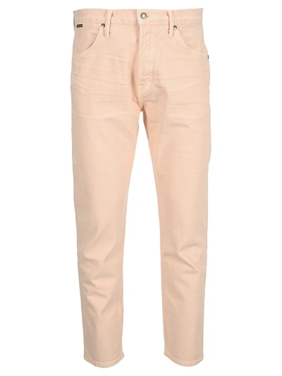 Tom Ford Straight-leg Jeans - Atterley In Pink