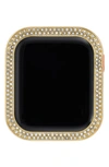 Anne Klein 44mm Apple Watch® Crystal Case Cover In Gold