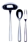 Mepra 3-piece Serving Set In Stainless Steel Set 1