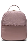 HERSCHEL SUPPLY CO SMALL ORION NYLON & LEATHER BACKPACK