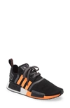 Adidas Originals Originals Nmd R1 Sneaker In Core Black/ Orange/ Grey