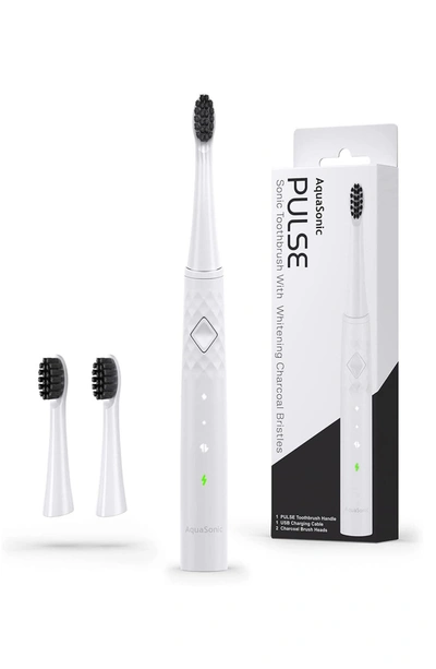 Pür Pulse Ultra Whitening Toothbrush In Optic White