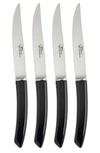 Au Nain French Home S Le Thiers Prince Gastronome Steak Knives In Black