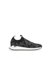 Michael Michael Kors Bodie Logo Print Sneakers In Black