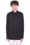 GIVENCHY SHIRT IN BLACK COTTON