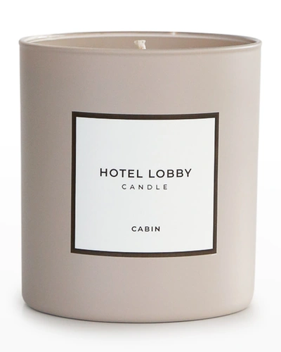 Hotel Lobby Candle 9.75 Oz. Cabin Candle