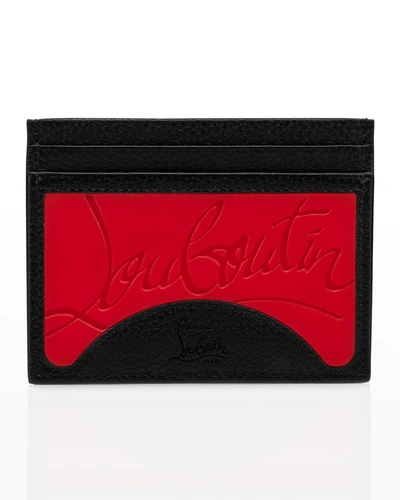 Christian Louboutin Men's Kios Red Sole Empire Card Case