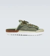 Nike Offline 2.0 Mule Sneakers In Medium Olive/oil Green