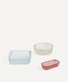 Hay Trinket Trays Set Of Three In Red