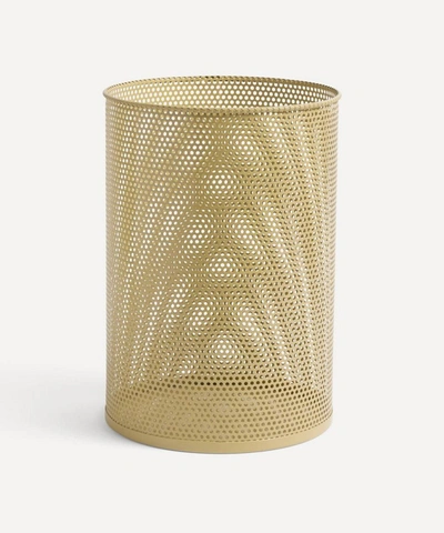 Hay Large Perforated Bin In Yellow