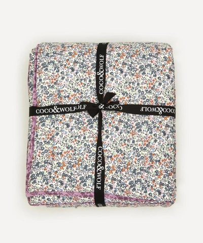 Coco & Wolf Wiltshire Organic And Capel Stitch Border King Bedspread In Assorted