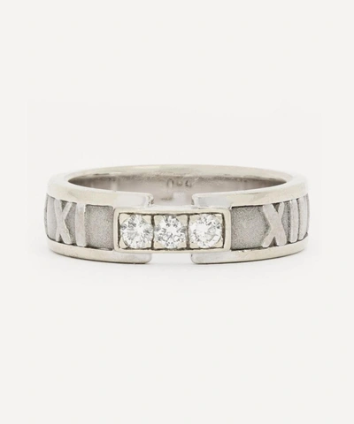 Kojis 18ct White Gold Tiffany & Co Atlas Diamond Ring