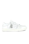 Amiri Bone Runner Low-top Sneakers In White