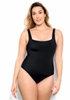 Dos Gardenias Wonder Square: The Universal One Piece In Black