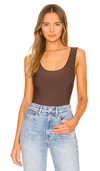 Commando Women's Butter Tank Bodysuit In Seal