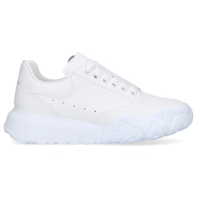 Alexander Mcqueen Court Sneakers In White