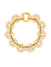 Laura Lombardi Gold-plated Cinzia Chain Bracelet In Gold