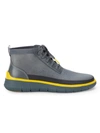 Cole Haan Men's Zerogrand Waterproof High-top Sock Sneakers In Turbulence Stitchlite™