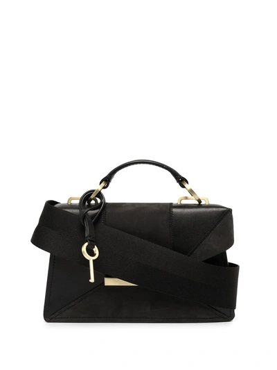 Zac Zac Posen Amelia Top Handle Crossbody Bag In Black