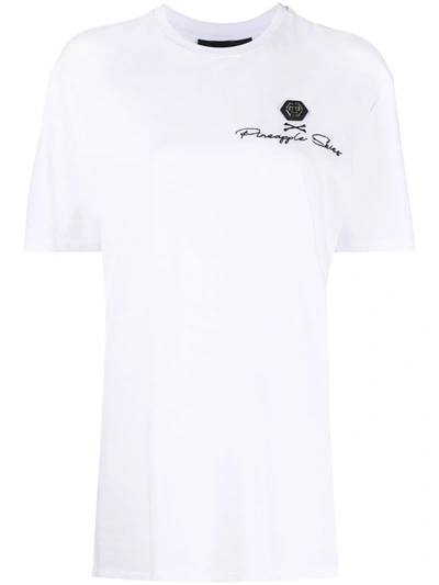 Philipp Plein Graphic-print Short-sleeve T-shirt In White