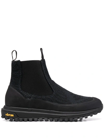 Diemme Ramon Leather Chelsea Boots In Black