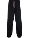 MARCELO BURLON COUNTY OF MILAN EMBROIDERED CROSS TRACK PANTS