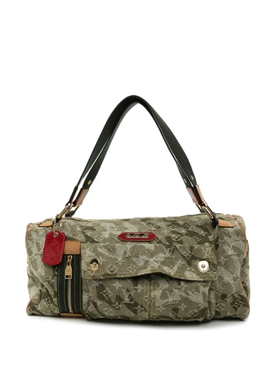 Pre-owned Louis Vuitton 2008  Camouflage Monogram Lys Travel Bag In Green