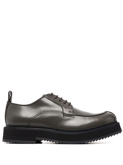 Joseph Lace-up Derby Shoes In Green