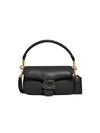 Coach Pillow Tabby 18 Leather Shoulder Bag In B4 Black