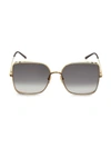 Cartier Panthère De  59mm Square Sunglasses