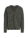 JOHN ELLIOTT MEN'S ANDRES FULL-ZIP CARDIGAN SWEATER