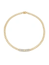 Sydney Evan Women's Luck Icons 14k Yellow Gold & Diamond Bar Necklace
