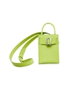 Boyy Bobby Tourist Leather Tote Crossbody Bag In Key Lime