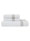 Downtown Company Madison 4-piece Sheets Set In White Taupe