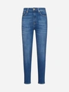 7 FOR ALL MANKIND AUBREY SLIM ILLUSION PROMISE JEANS